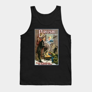 Vintage Magic Poster Art, Brush, King of Wizards Tank Top